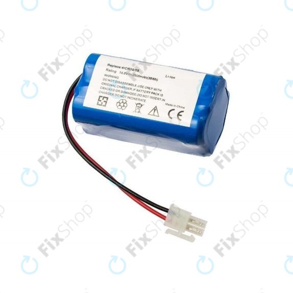 Ecovacs Deebot CEN-series, CR-series, N79-series, X500-series - Akku Batterie 4ICR19/65 Li-Ion 14.8V 2600mAh