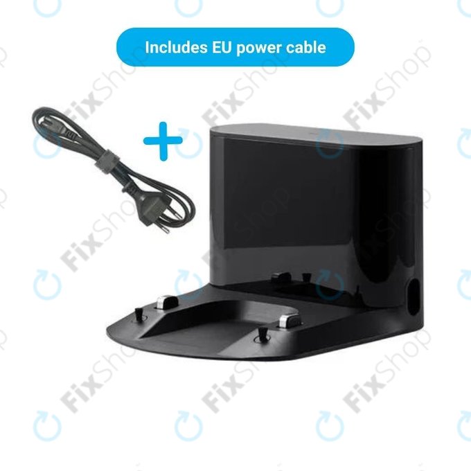 Xiaomi Roborock S5, S5 Max, S6 Pure, S6 MaxV, S7, S7 MaxV, S8, Q7, Q7 Max - Ladestation (Schwarz)