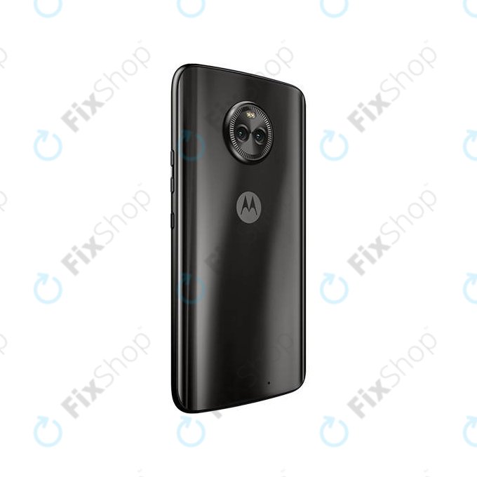 Motorola Moto X4 XT1900 - Akkudeckel (Super Black) - 5S58C09155 Genuine Service Pack