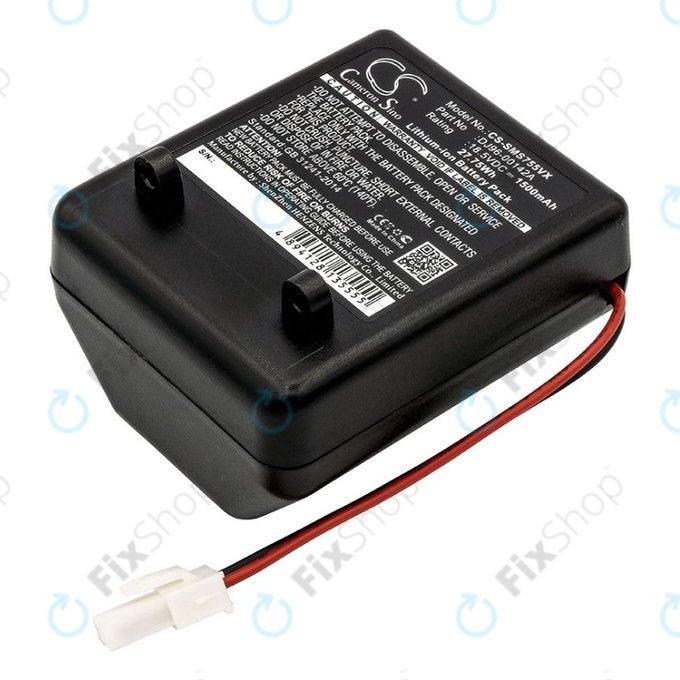 Samsung SS7550, SS7555, SSR200 - Akku Batterie DJ96-00142A Lio-Ion 18.5V 1500mAh HQ