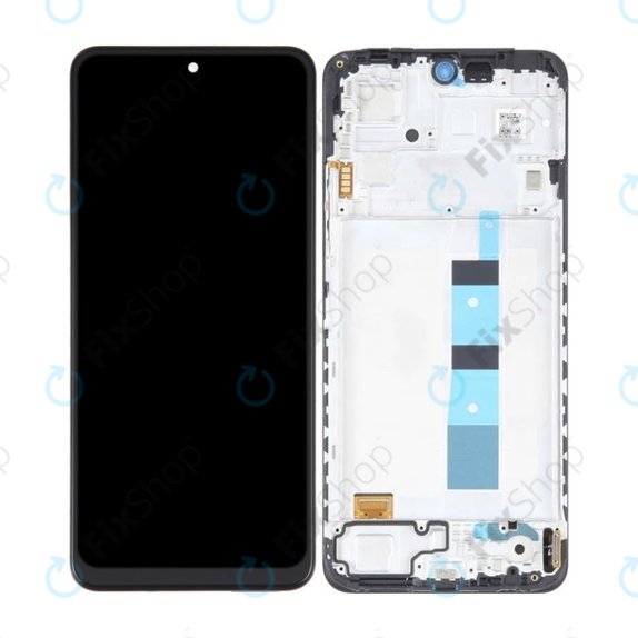 Xiaomi Redmi Note 12 - LCD Display + Touchscreen Front Glas + Rahmen (Black) OLED