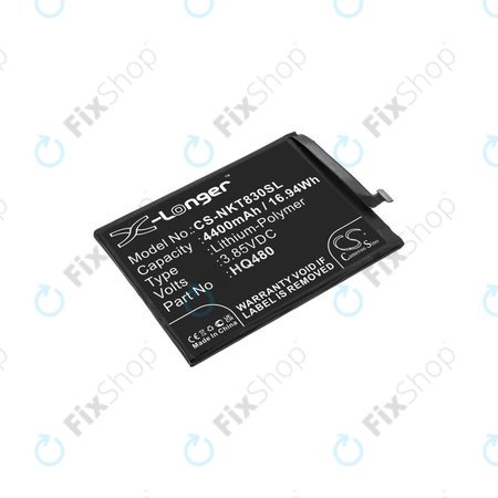 Batterie für Nokia 8.3 2020 5G, 4400mAh, Li-Pol, 3.85V, HQ480, HQ