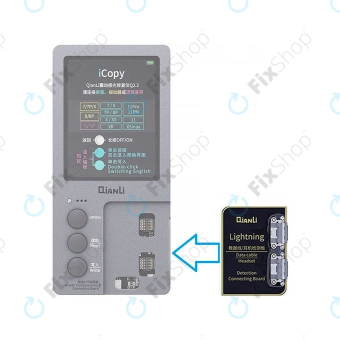 QianLi iCopy Plus 2 - Lightning Daten- und Headset-Erkennungsplatine