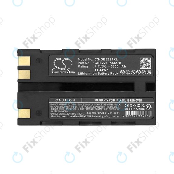 Akku batterie für Geomax Stonex R6, Zoom 35, 5600mAh, Li-Ion, 7.4V, ZBA200, HQ