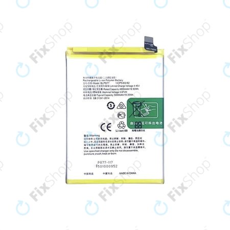 Realme 8i, C31, C35 - Akku Batterie BLP877 5000mAh