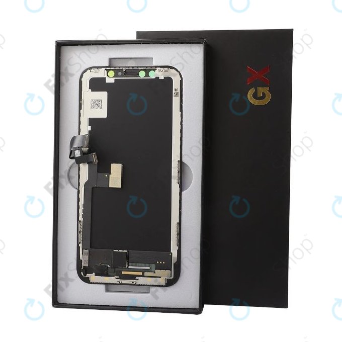Display Hard OLED für iPhone 11 Pro Max, Touchscreen-Glas mit Rahmen, FixPremium