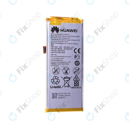 Huawei P8 Lite, Y3 (2017) - Akku Batterie HB3742A0EZC 2200mAh - 24022373, 24021764, 02351HVH, 24022105 Genuine Service Pack