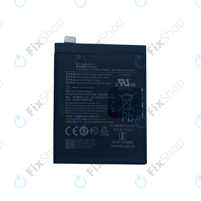 OnePlus 8 - Akku Batterie BLP761 4300mAh
