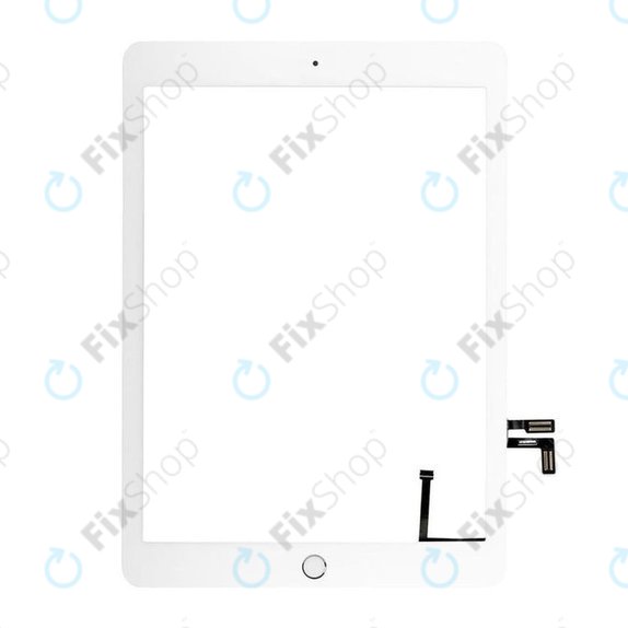 Touchscreen-Glas mit Home-Taste für iPad (5th Gen 2017), Silver