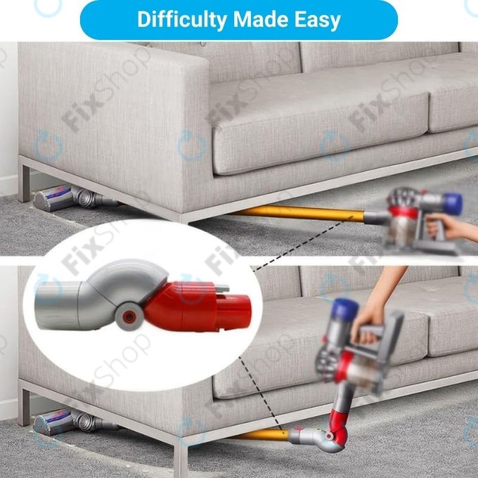 Dyson V-series, Outsize, Omni-glide - Flex-Adapter