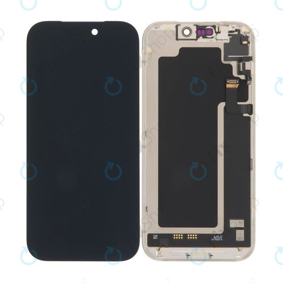 Apple iPhone 17 Pro - LCD Display + Touchscreen Front Glas + Rahmen Refurbished