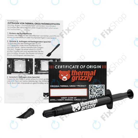 Wärmeleitpaste 1,5ml/3,9g, Thermal Grizzly Aeronaut