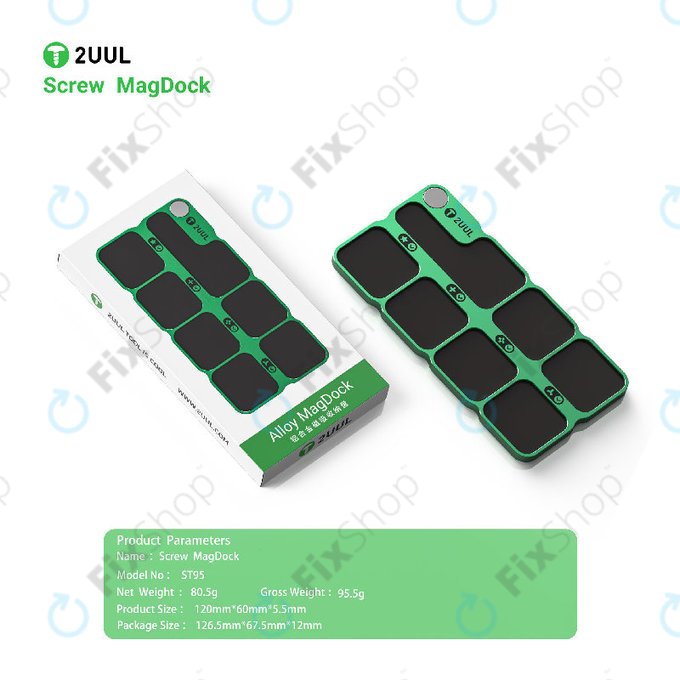 Magnetische Schraubenmatte aus Legierung, 2UUL ST95
