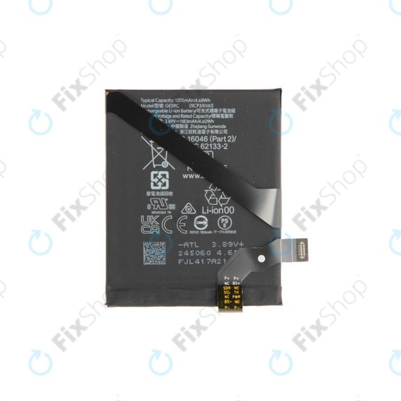 Akku Batterie für Google Pixel 9 Pro Fold, Base GE59C, G949-00920-00, Genuine Service Pack