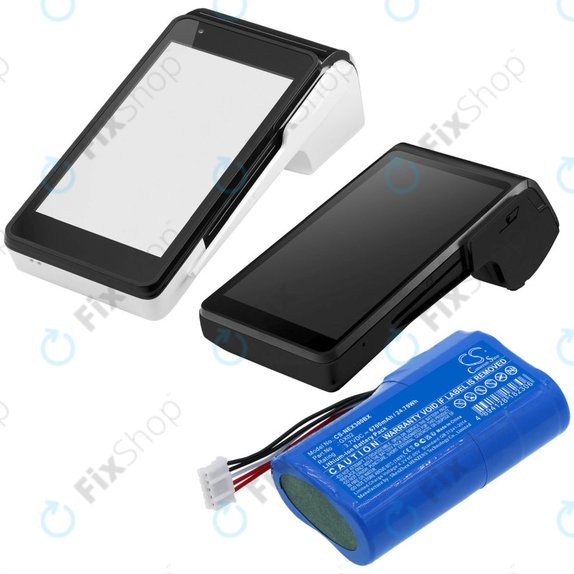 Batterie für NEXGO N3, N5, 6700mAh, Li-Ion, 3.7V, GX02, HQ