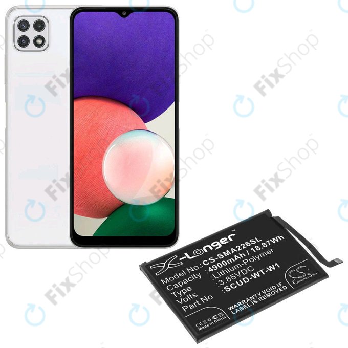 Samsung Galaxy A22 5G A226B - Akku Batterie SCUD-WT-W1, WT-S-W1 4900mAh HQ
