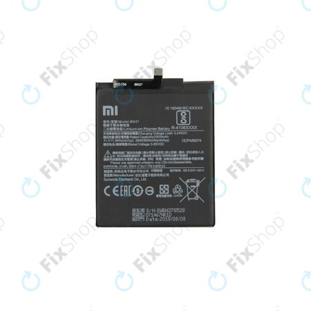 Xiaomi Redmi 6, 6A - Akku Batterie BN37 3000mAh - 46BN37W02093, 46BN37A06003 Genuine Service Pack