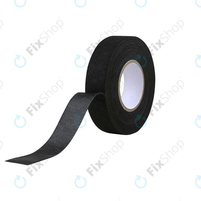 Gewebeisolierband für Kabelbäume, 9mm x 20m, schwarz