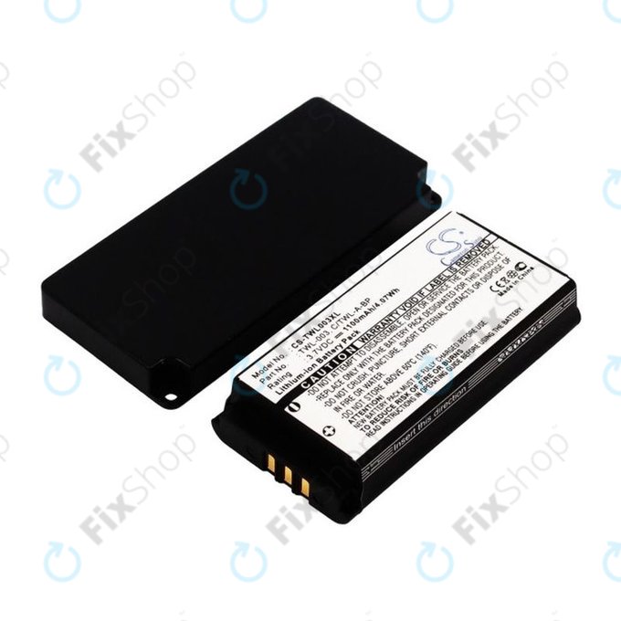 Nintendo DSi, NDSi, NDSiL - Akku Batterie TWL-003, C/TWL-A-BP 1100mAh HQ
