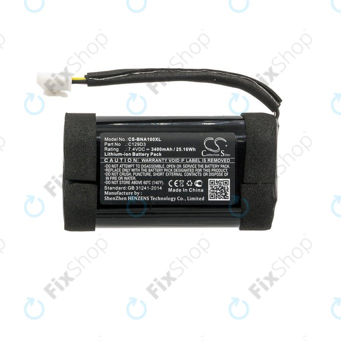 Bang & Olufsen BeoPlay A1 - Akku Batterie C129D3 3400mAh HQ