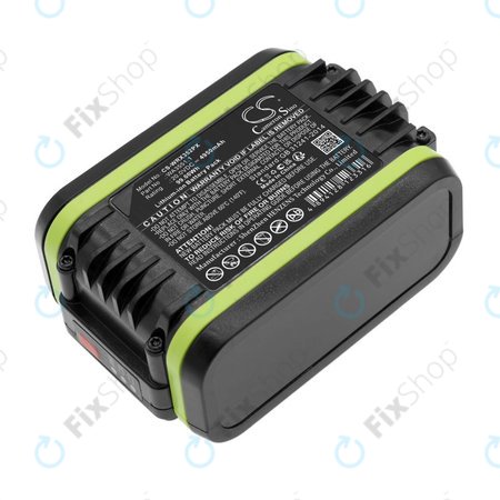 Akku batterie für Worx WX800.9 MAX, WX-JCR.9, 4950mAh, Li-Ion, 20V, WA3551.1, HQ