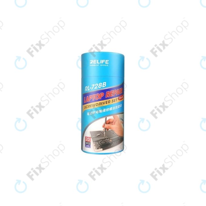 Relife RL-728B 2D - Schraubendrehersatz für Laptops