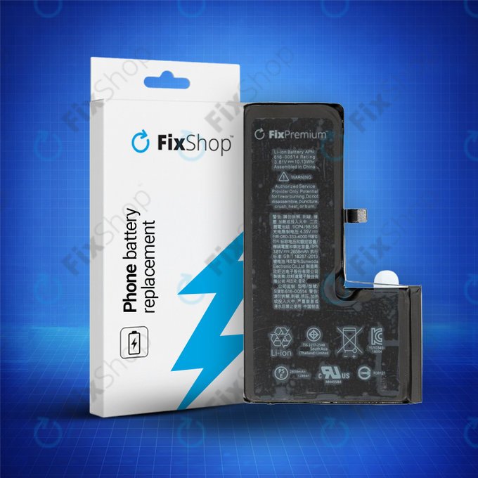 Apple iPhone XS - Akku Batterie 2658mAh FixPremium