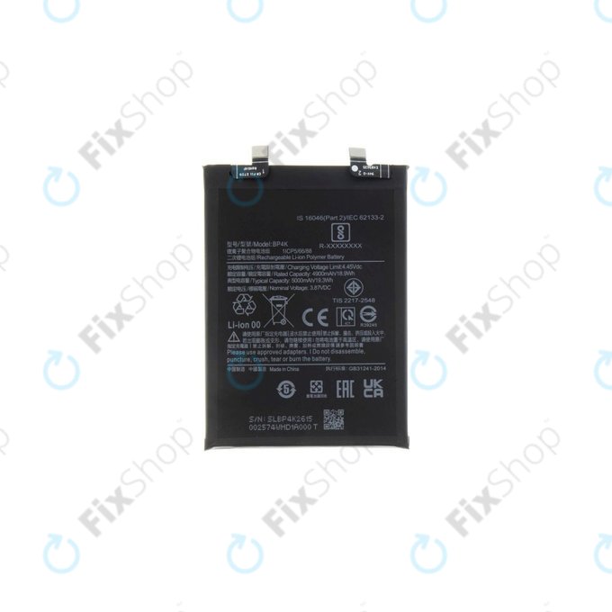 Xiaomi Redmi Note 12 Pro 5G - Akku Batterie BP4K 5000mAh