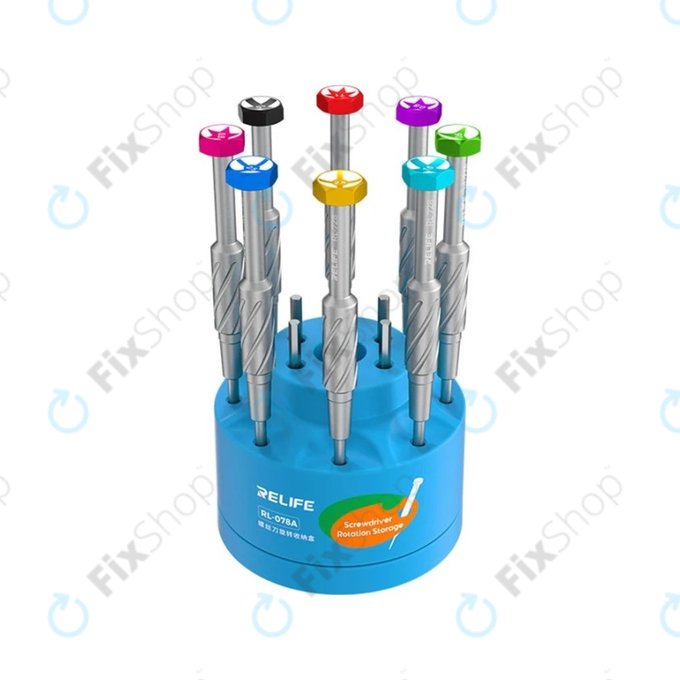 Relife RL-078A - Drehbare Schraubendreher-Aufbewahrung