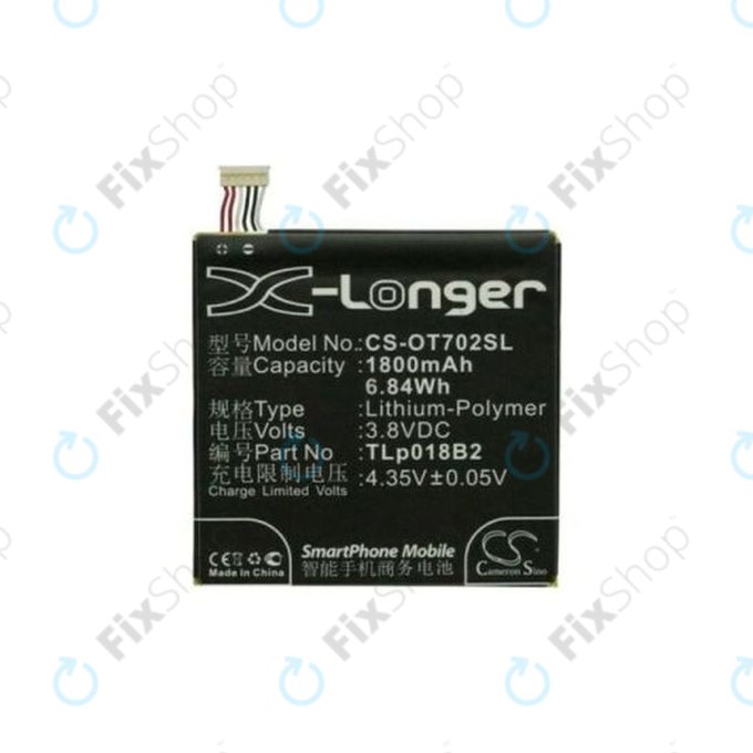 Alcatel One Touch 7024 - Akku Batterie CAC1800008C2 1800mAh HQ