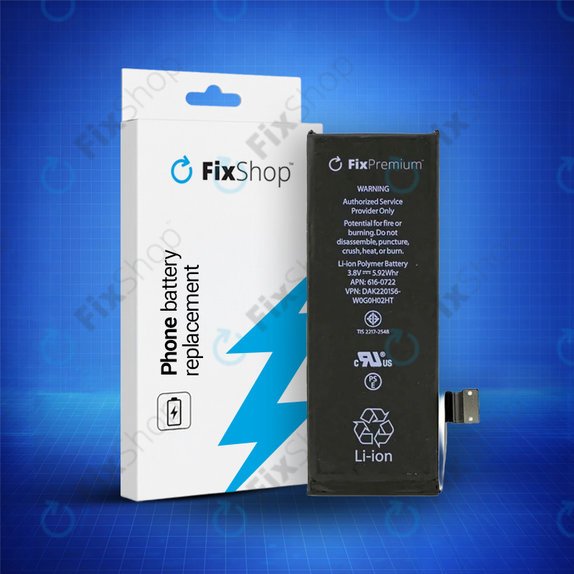 Apple iPhone 5S - Akku Batterie 1560mAh FixPremium