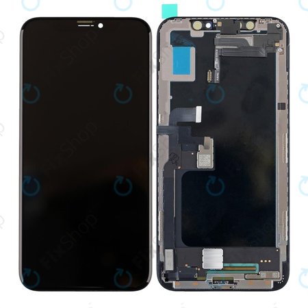 Apple iPhone XS - LCD Display + Touchscreen Front Glas + Rahmen - 661-12943 Genuine Service Pack