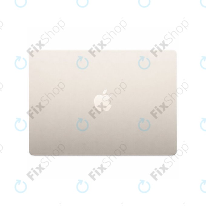 LCD-Display für MacBook Air 15", A3241 (2025), mit Frontglas und Deckel, Starlight, 661-50130, Genuine Apple