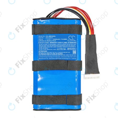 Akku batterie für JBL Boombox 3, 10400mAh, Li-Ion, 7.4V, IDA109GA, HQ