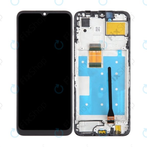 Honor 70 Lite - LCD Display + Touchscreen Front Glas + Rahmen (Midnight Black) TFT