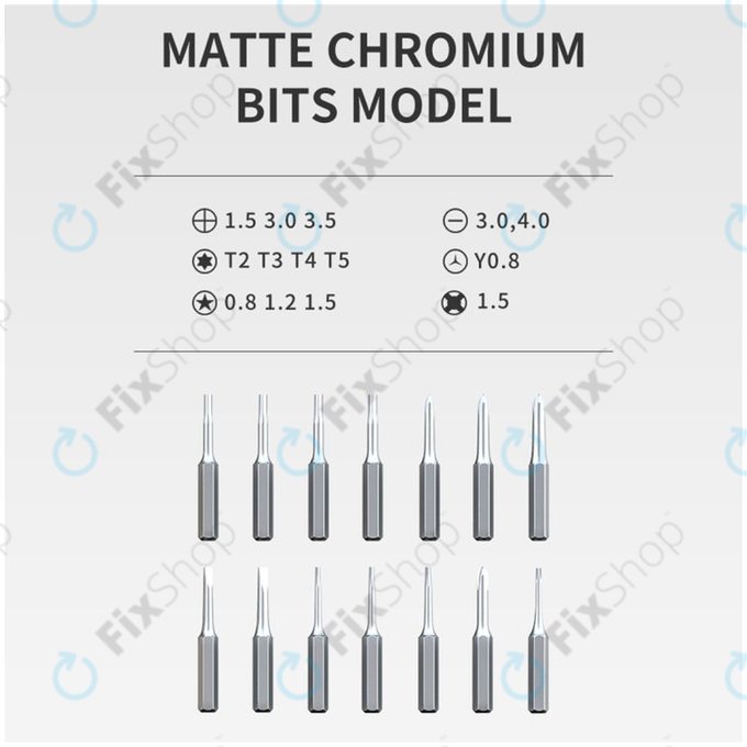 Jakemy JM-Y06 - Smart Präzisions Elektroschrauber 16in1