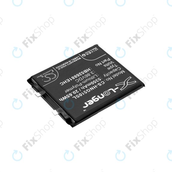 Batterie für Honor Magic 5 Pro, 5350mAh, Li-Pol, 3.86V, HB526881EHC, HQ