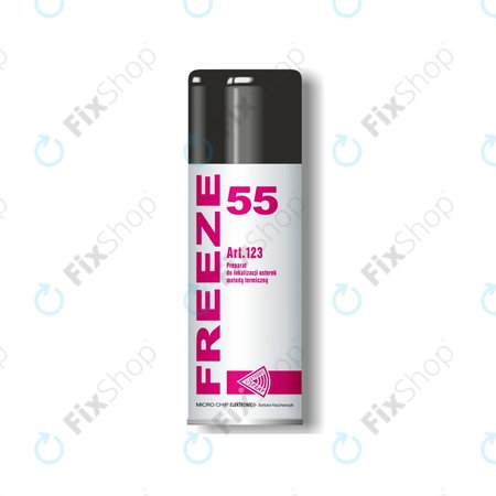 Freeze 55 - Gefrierspray -55°C (entflammbar, nicht leitend) - 400ml