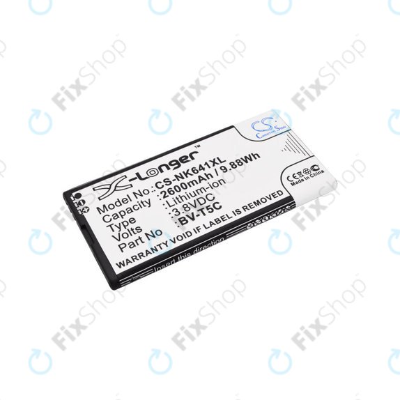 Microsoft Lumia 640 - Akku Batterie BV-T5C 2600mAh HQ