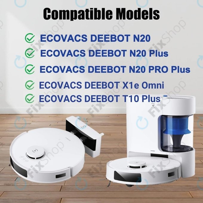Ecovacs Deebot N20, N20 Plus, N20 Pro Plus - HEPA-filter