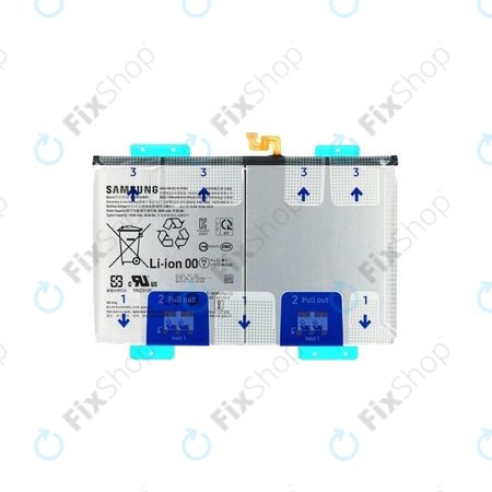 Samsung Galaxy Tab S9 FE+ X610, X616B, Tab S9+ X810, X816B - Akku Batterie EB-BX818ABY 10090mAh - GH82-31907A Genuine Service Pack