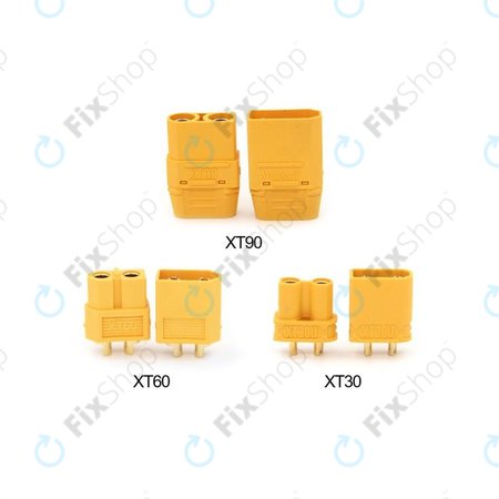 Amass - Batterie-Steckverbinder (XT30U + XT60 + XT90)