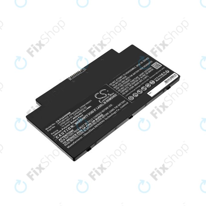 Batterie für Fujitsu Lifebook AH77, A556, A3510, U536, 4050mAh, Li-Pol, 10.8V, CP641484-01, HQ