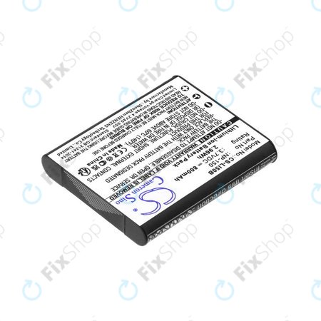 Akku batterie für Olympus MJU, Casio Exilim, Kodak PIXPRO, 800mAh, Li-Ion, 3.7V, NP-150, HQ