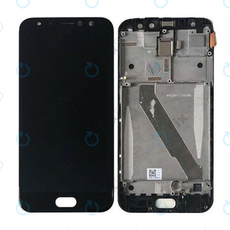 Asus Zenfone 4 Selfie Pro ZD552KL - LCD Display + Touchscreen Front Glas + Rahmen (Deepsea Black) - 90AZ01M7-R20010, 90AZ01M7-R20011 Genuine Service Pack