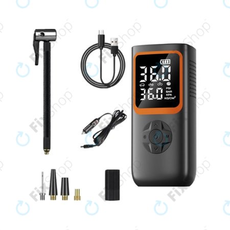 Tragbarer Elektrischer Luftkompressor mit Zubehör (11.1V, 2000mAh)