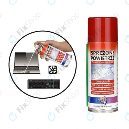 Micro Chip Electronic - Druckluftreiniger (entflammbar) - 400ml