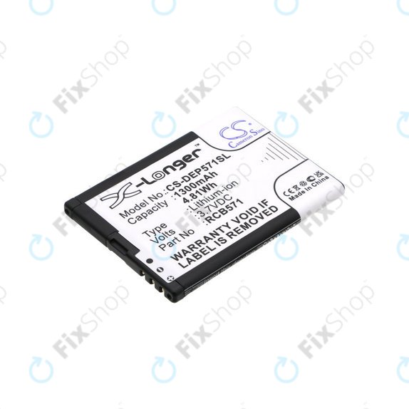 CPA Halo 11 - Akku Batterie RCB571 1300mAh HQ