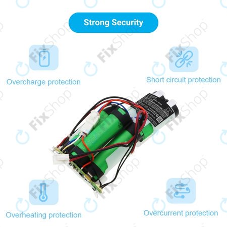 Philips PowerPro Duo, Aqua, Daily Duo - Akku Batterie 69-2008-009-223 Li-Ion 18V 2000mAh HQ