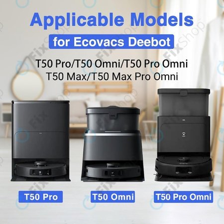 Ecovacs Deebot T50 Omni, T50 Pro Omni, T50 Max, T50 Max Pro Omni - HEPA-filter